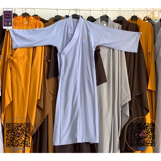Áo Tràng Silk Phật Tử (vải siêu mát)