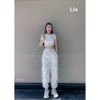 Set Croptop Bom Thụng Siêu Chất Đồ Bộ Nữ Cotton Loan Định Boutique LD255
