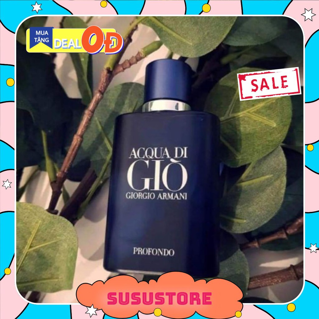 (Susustore) Nước hoa dùng thử Giorgio Armani Acqua di Gio Profondo (Kèm quà)