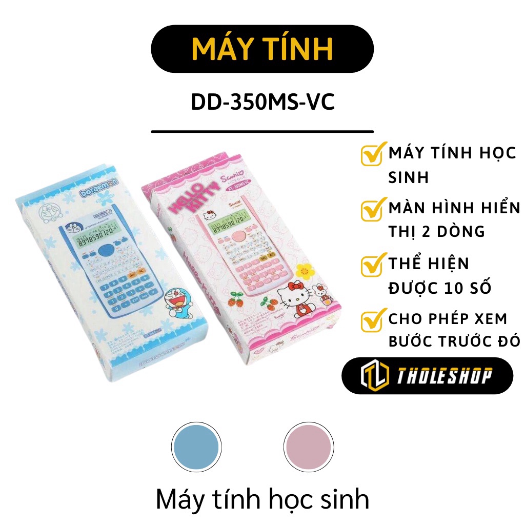 Máy Tính Casio - Máy Tính Học Sinh Cầm Tay Hình Doremon Và Hello Kitty Đáng Yêu 8163