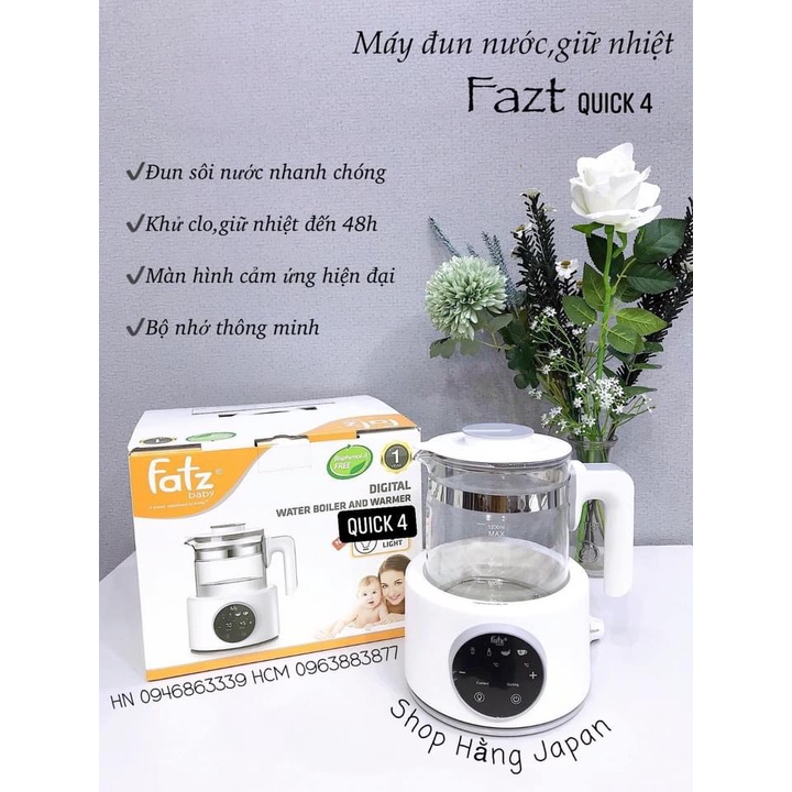 Máy đun và hâm nước pha sữa điện tử Fatz Baby - QUICK 4 - FB3514CY
