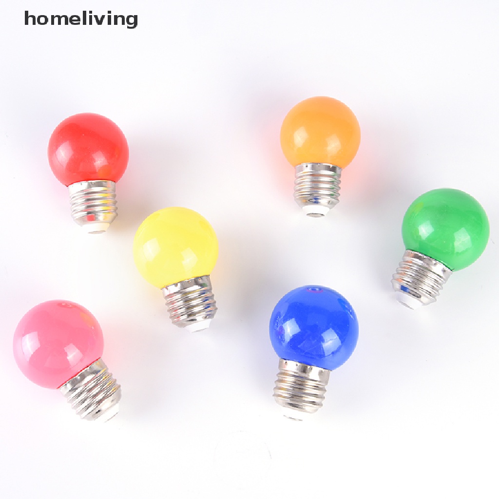 Bóng Đèn LED mini 2W E27 Ánh Sáng Trắng / Xanh Dương / Đỏ / Xanh Lá / Vàng