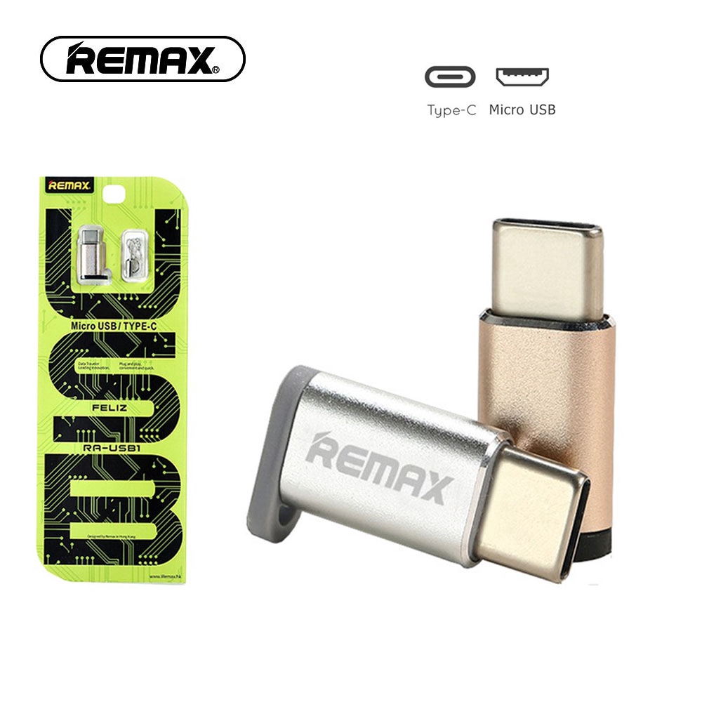 Đầu chuyển đổi REMAX Micro USB Female sang Type C Male