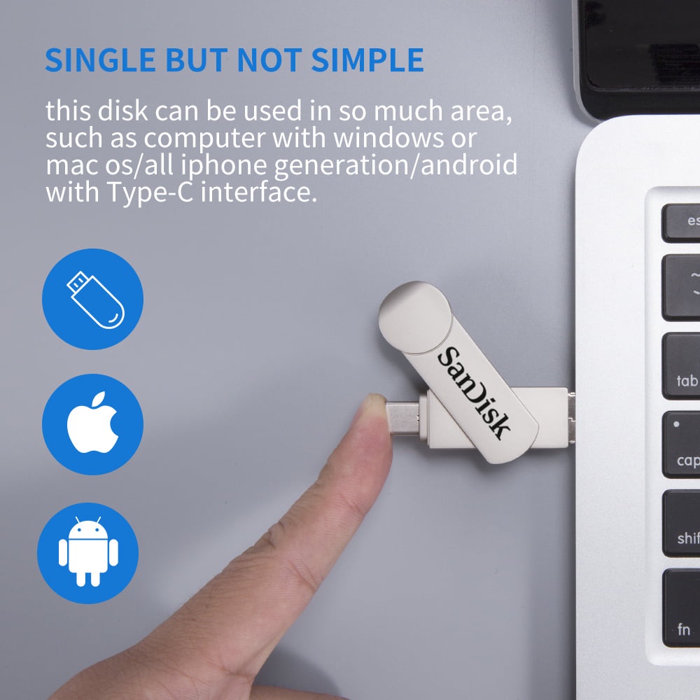 Ổ usb flash 512gb Otg 3.0