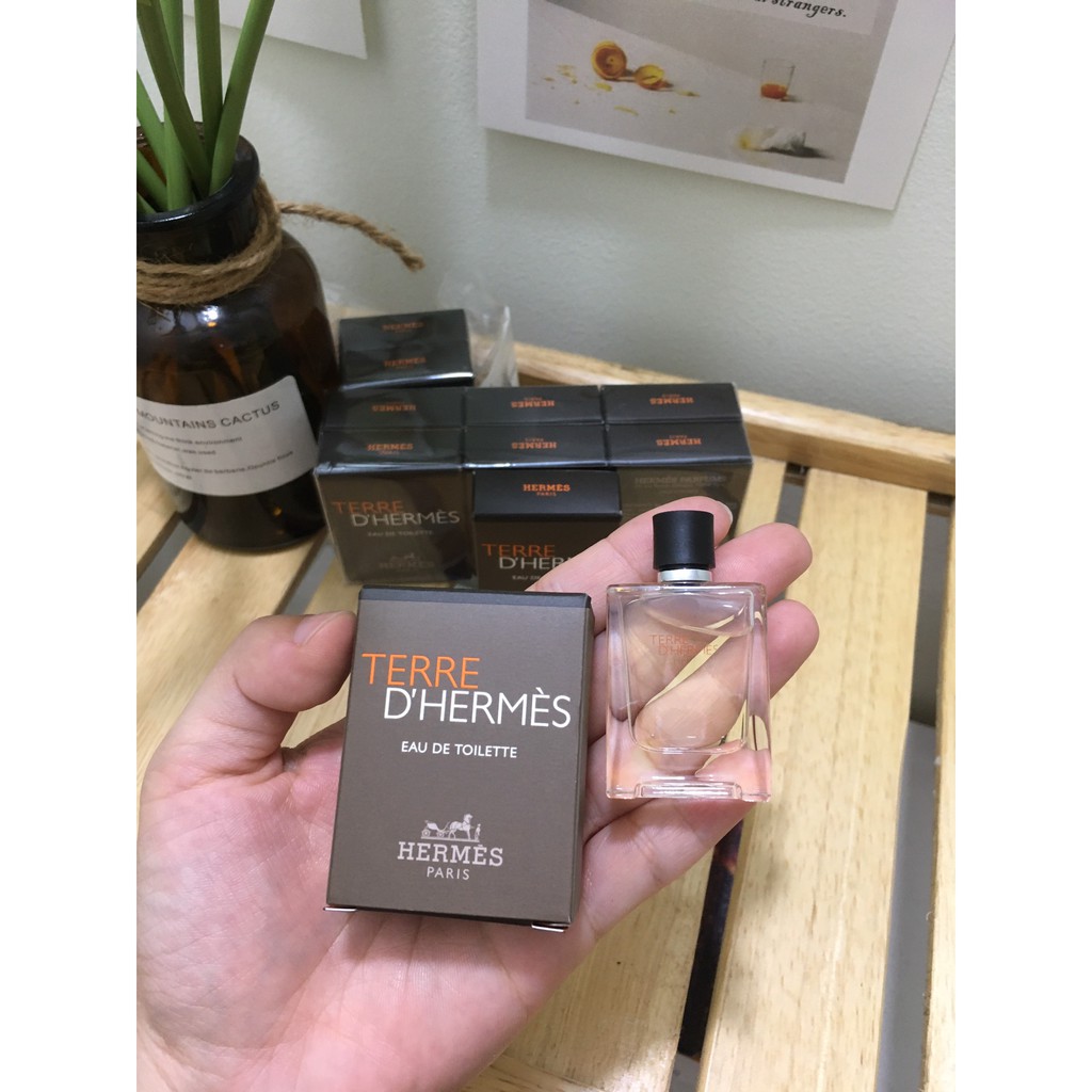 [nước hoa mini] Terre D's Hermes edt 5ml