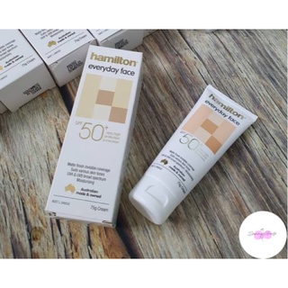 Kem chống nắng hamilton everyday face spf 50+ cream 75g