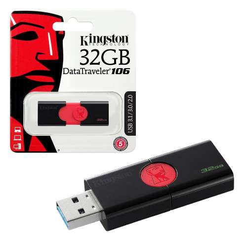 Usb Kingston Dt-106 32gb 32gb 3.0