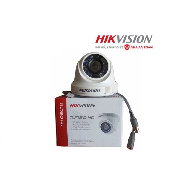 Camera HDTVI Dome 2.0MP Hikvision DS-2CE56D0T-IR - Hàng chính hãng