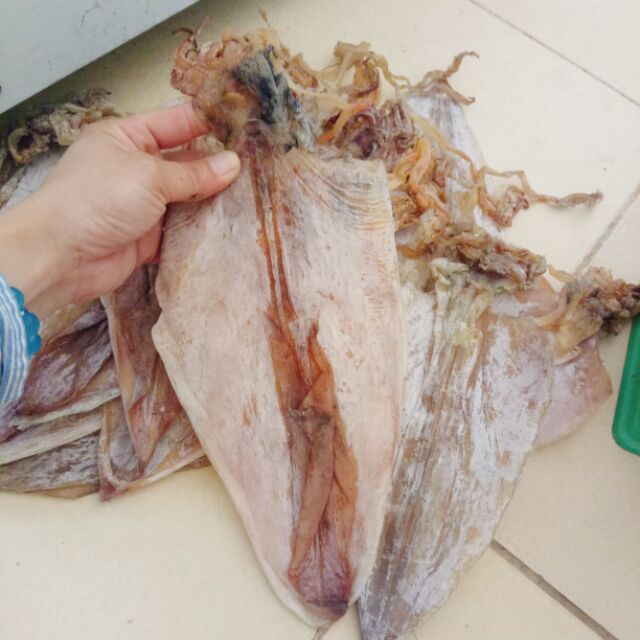 Mực khô con to, dày mình, bao ngon, bao chuẩn (size 12-15 con) - [loại 200g - 1kg] | BigBuy360 - bigbuy360.vn