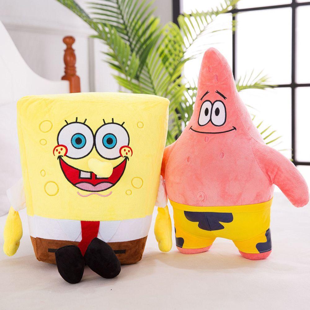 Thú Nhồi Bông Hình SpongeBob Mềm Mại Trang Trí Phòng Bé