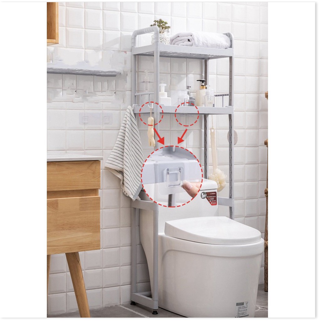 Kệ NHÀ TẮM ABS JAPAN Toilet Seat 3F-TTHome