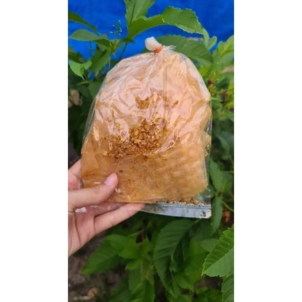 10 gói bánh tráng xike muối tỏi siêu cay (gói 40gr)