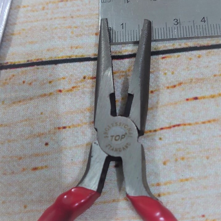 Kìm nhọn Top 5 inch, dài 13cm, dùng cho các chi tiết nhỏ, dùng gỡ lưỡi câu