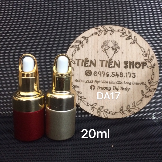 Chai đựng serum 20ml núm quai