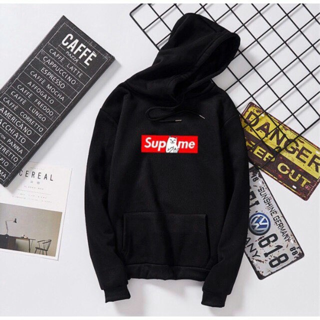ÁO HOODIE NAM NỮ SUPREME SIÊU HOT  FREESHIP  ÁO KHOÁC NỈ NAM NỮ UNISEX