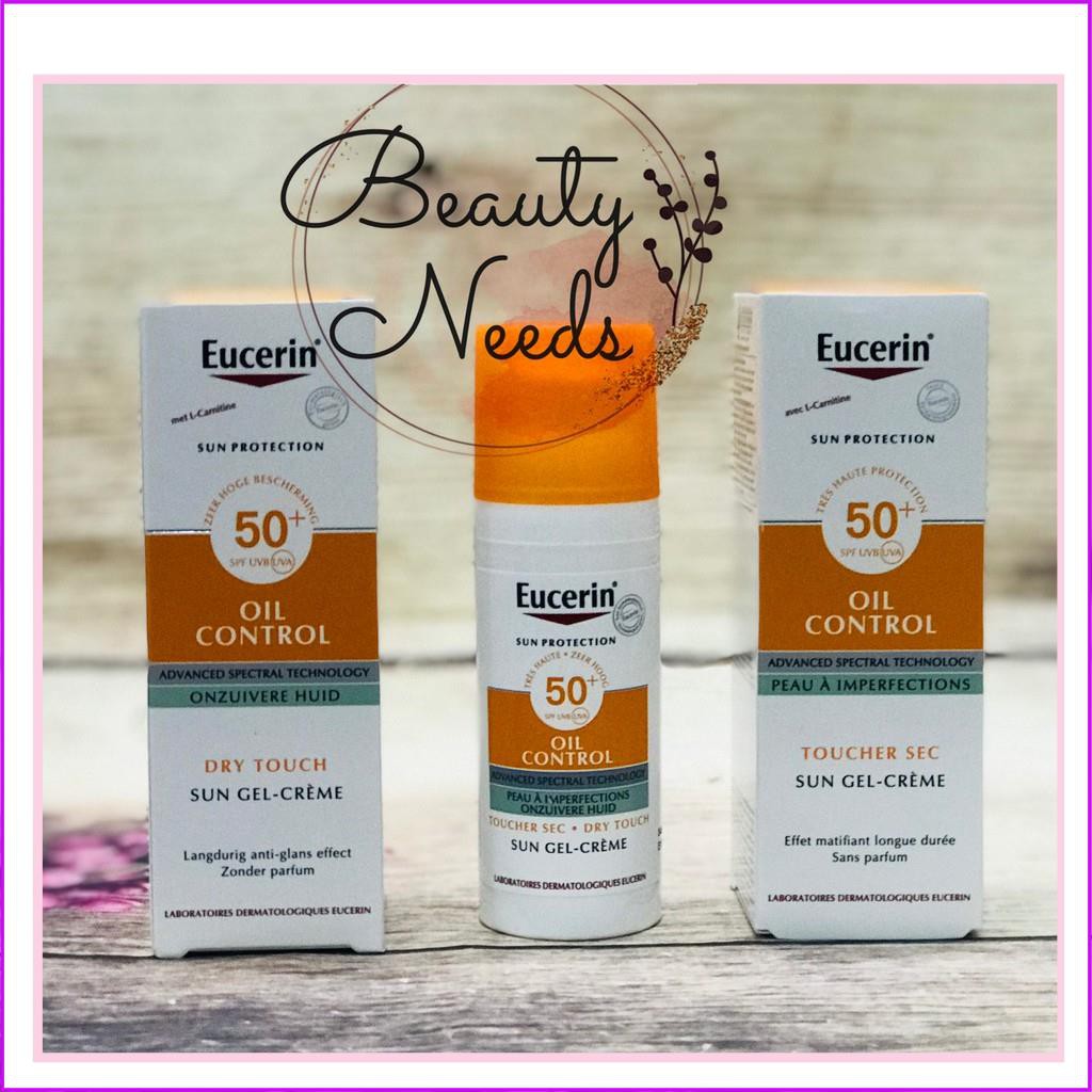 Kem chống nắng EUCERIN cho da dầu mụn và che khuyết điểm HÀNG PHÁP