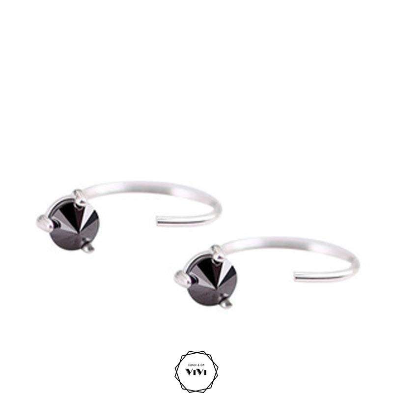 Bông tai nam nữ kiểu móc câu Hook – khuyên tai ViVi_Gift