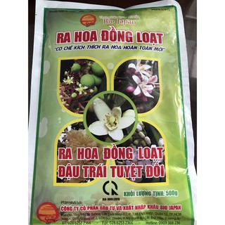 RA HOA ĐỒNG LOẠT 500GR - QUẢ CẦU LỬA 007 - BIO JAPAN