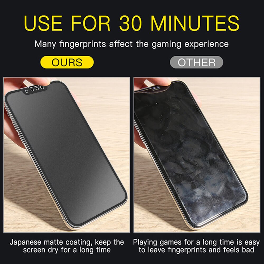 2Pcs Frosted Matte Protective Glass Screen Protector For Xiaomi Redmi Note 12 Turbo note12 Pro Plus 5G 4G