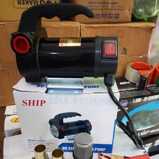 Máy bơm dầu xăng nhớt 12V - 24V hiệu SHIP 175w