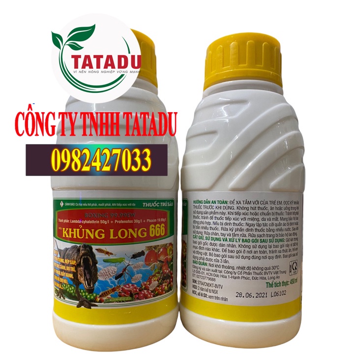 KHỦNG LONG 666 - CHUYÊN Đ-ẶC TR-Ị SÂU HẠI CHO CÂY TRỒNG