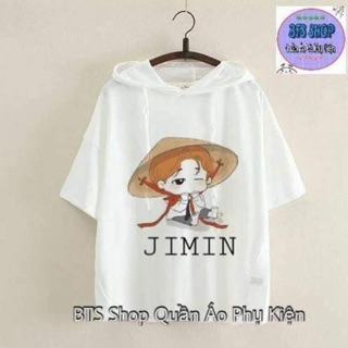 Áo hoodie bts jimin tay lỡ cao cấp 3