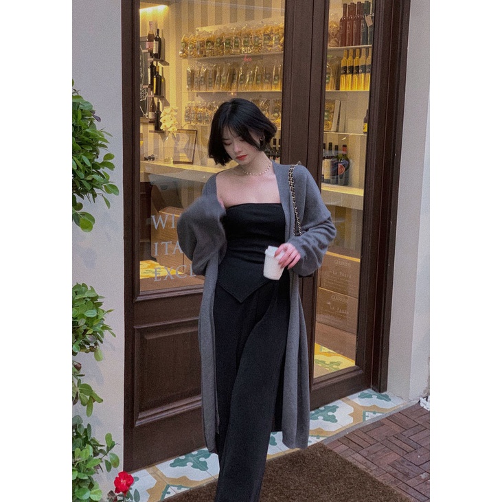 Áo Khoác Cardigan Dệt Kim Thiết Kế Mới Thời Trang Mùa Xuân Dành Cho Nữ