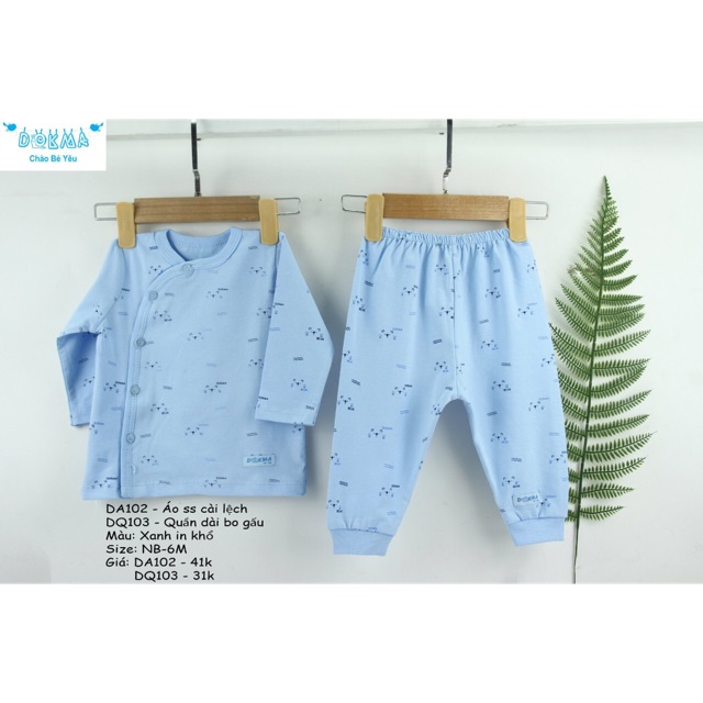 BỘ SƠ SINH DOKMA CÀI LỆCH