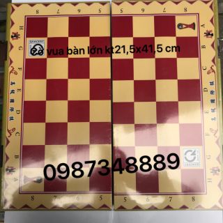 Cờ Vua bàn Lớn  kT:43×43cm.(Có quân) Trung Lê.