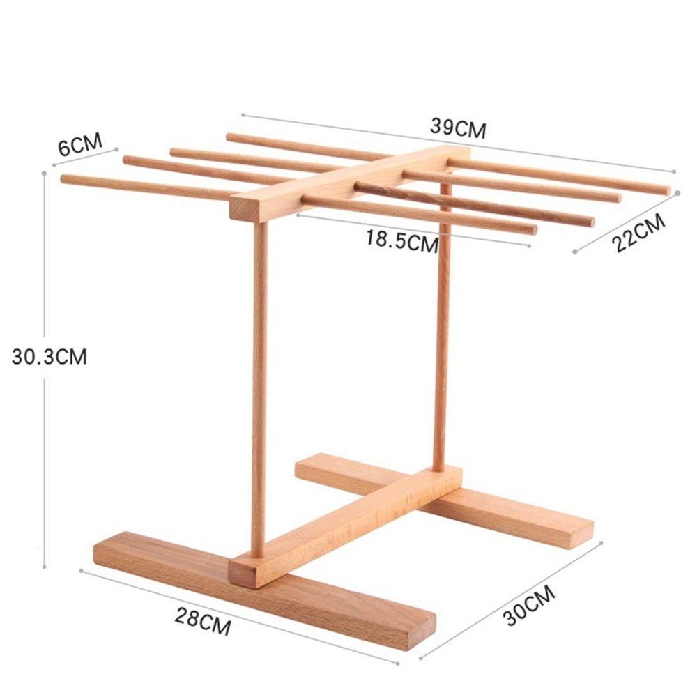 Giá Đỡ Phơi Khô Mì Ý Bằng Gỗ Tiện Dụng Cho Nhà Bếp