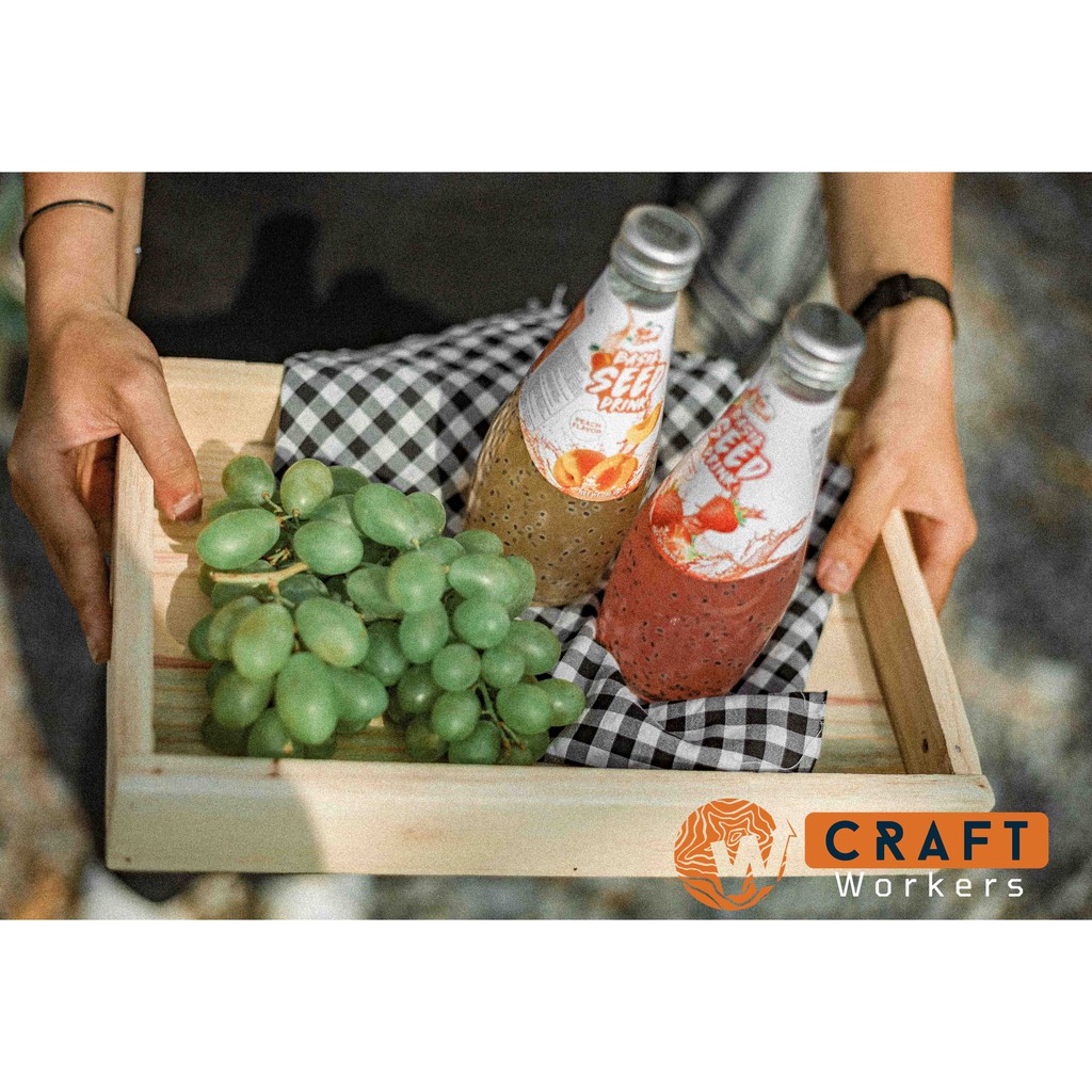 Khay gỗ thông - Quán cà phê - Trang trí