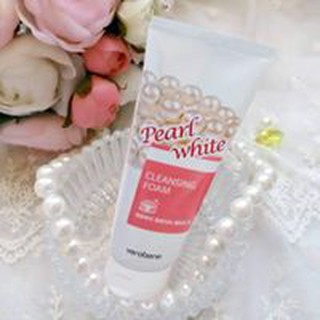 Sữa rửa mặt ngọc trai verobene pear white cleansing foam 150ml