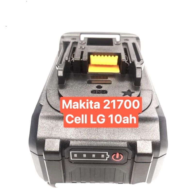 Pin makita 18v 5ah makita 18v 6ah makita 18v 8ah  Makita 18V 10Ah có led báo pin đóng 10 cell 21700