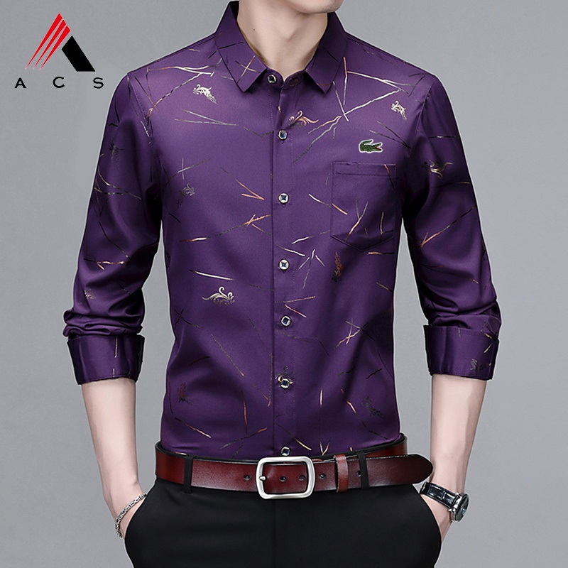 Áo Sơ Mi Nam Dài Tay 5 Màu Thời Trang