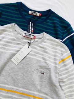 Áo Sweater kẻ sọc tay dài