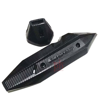 Ốp carbon ốp pô chụp đít pô carbon vario gắn cho vario các đời cardbon đúc cao cấp phs