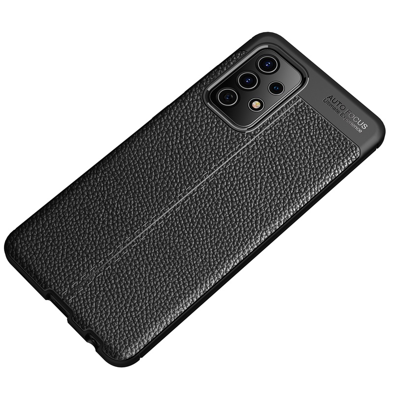 Ốp Điện Thoại Da PU Viền TPU Dẻo Kiểu Doanh Nhân Sang Trọng Cho Samsung Galaxy A12 A22 A32 A42 A52 A52s A72 A82 4G 5G