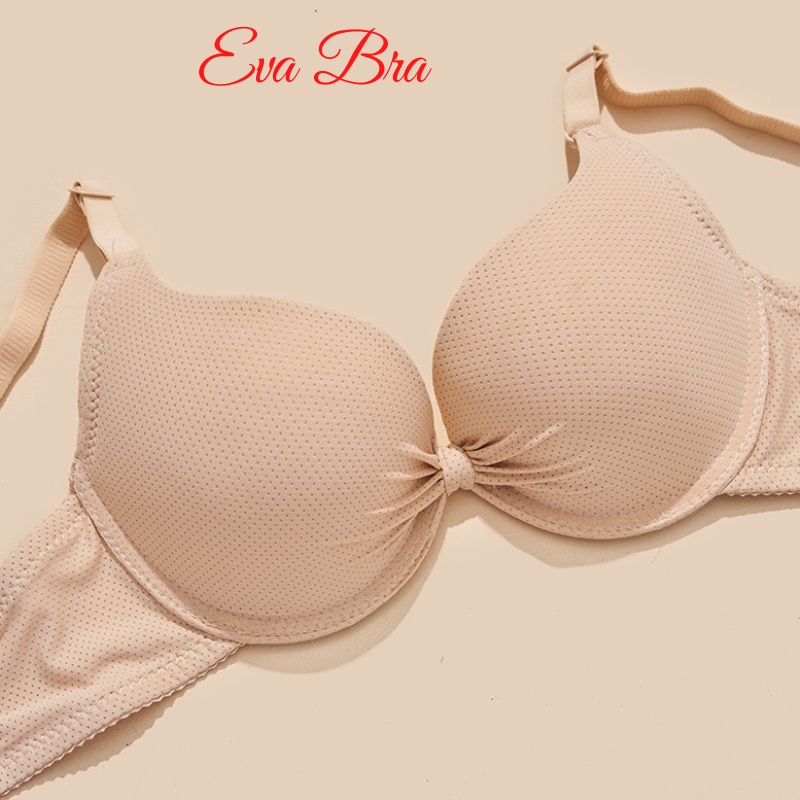 Áo Lót Có Gọng Đệm Dày Mút Kép Nâng Đẩy Tạo Ngực Đầy Đặn Eva Bra 6611