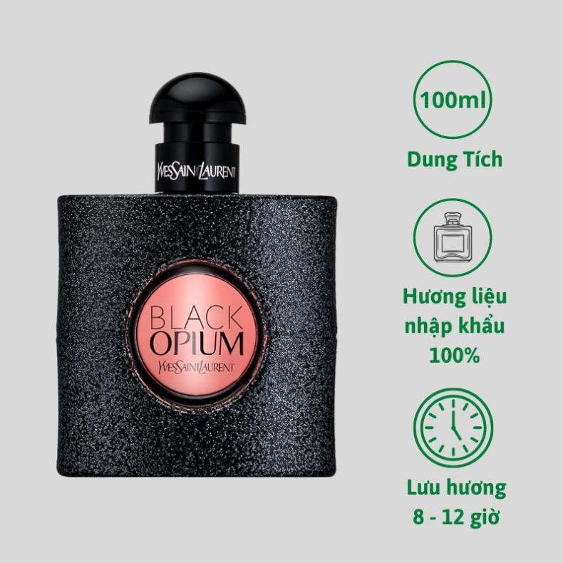 [SIÊU SALE] Nước Hoa Nữ Black Opium YSL 100ml Hương Ngào, Thơm Lâu Quyến Rũ Dầu Thơm Nữ | BigBuy360 - bigbuy360.vn