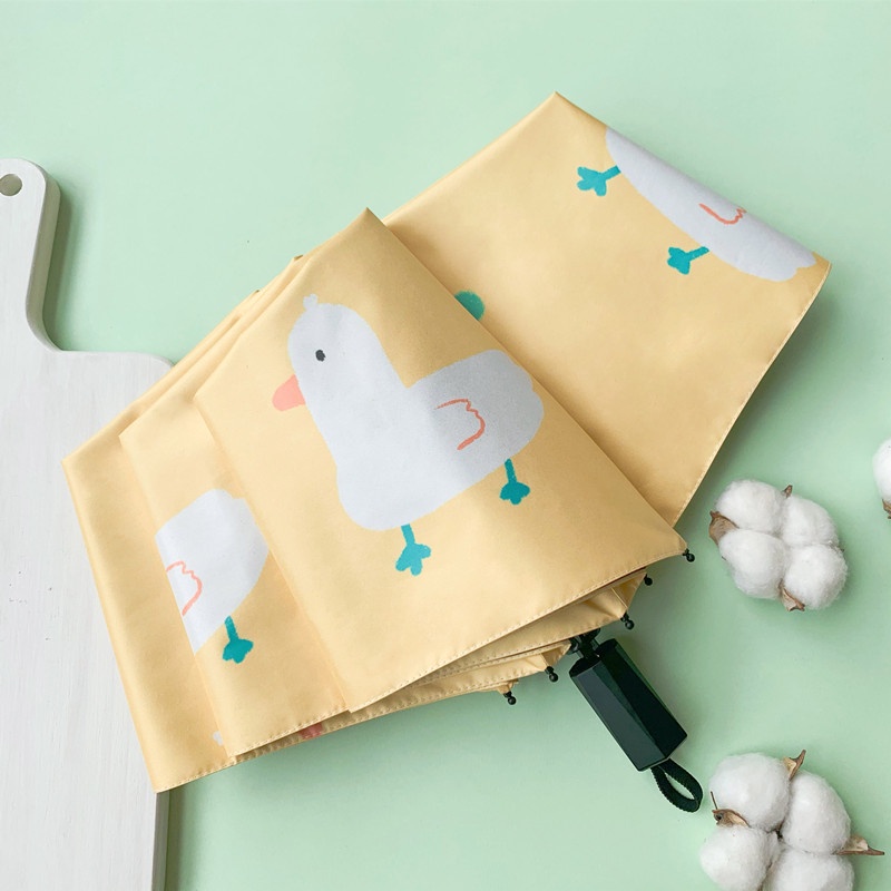 Dù Xếp Tự Động Mini Siêu Nhẹ Chống Tia UV Tiện Dụng