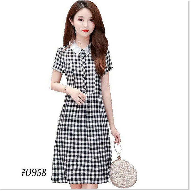 ĐẦM DỰ TIỆC CARO NỮ SIÊU XINH , SANG TRỌNG , QUÝ PHÁI CHO CÁC CHỊ EM LỰA CHỌN HQ FASHION NEW