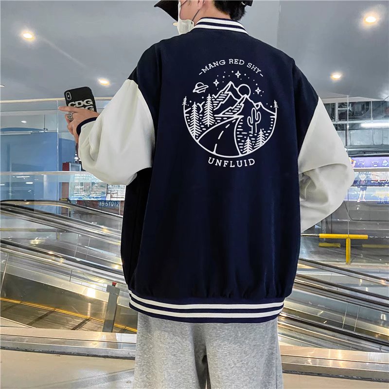 Áo khoác bomber phong cách Hàn Quốc cho cặp đôi