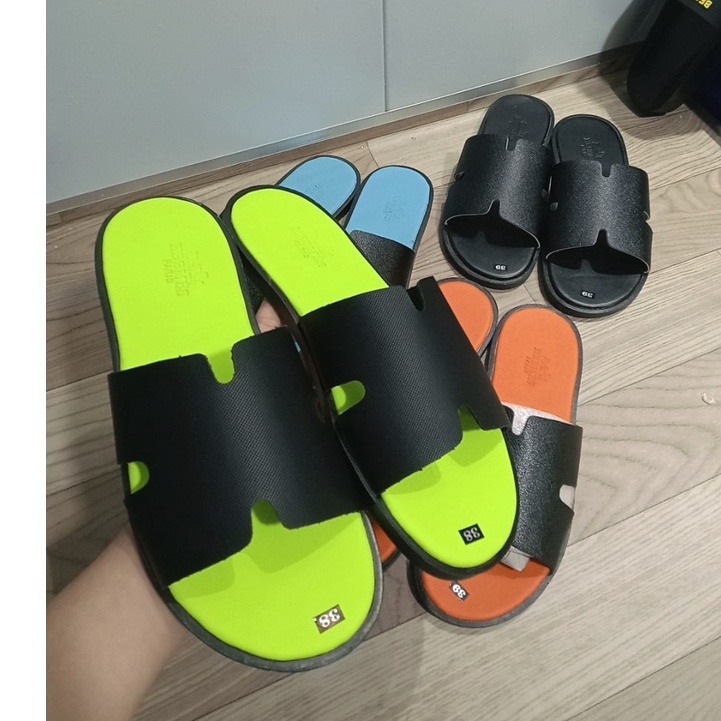 [ Ảnh thật + VIDEO ] Dép lê quai ngang nam quai chữ H cực sang , cực HOT