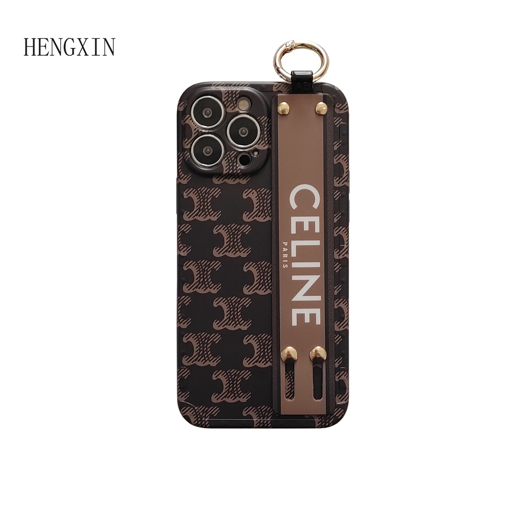 Vintage Wrist Strap Holder Protector Suitable for IPHONE 15PROMAX 14 11 12 13 PROMAX X XS XR XSMAX Anti Drop Case