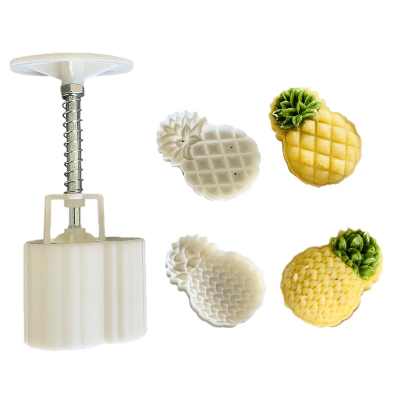 Khuôn Nhựa Làm Bánh Trung Thu 30g