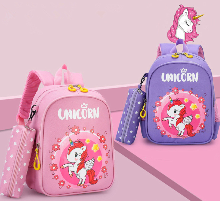 Balo Unicorn Kèm Bóp Viết dễ thương cho bé yêu - MHS1052 - namy shop