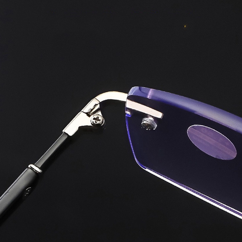 Kính lão đọc sách không khung siêu độc đáo chống ánh sáng xanh, TR90 mã T1918