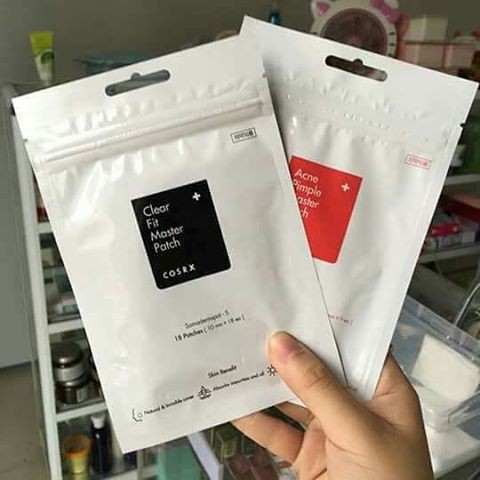 Miếng Dán Mụn Cosrx Acne Pimple Master Patch màu đỏ, Miếng Dán Mụn Cosrx Acne Pimple Master Patch màu đen