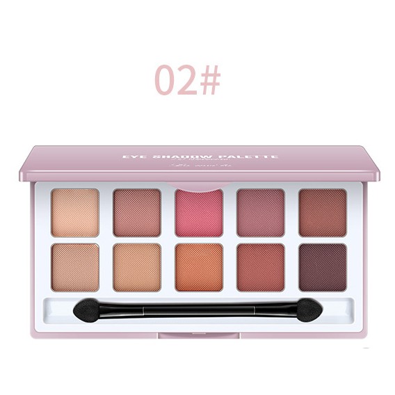 Bảng phấn mắt 10 màu Lameila 5020 Eye Shadow Palette