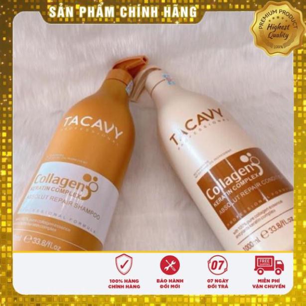  CẶP DẦU GỘI DẦU XẢ TACAVY 1000ML SIÊU MƯỢT HƯƠNG NƯỚC HOA